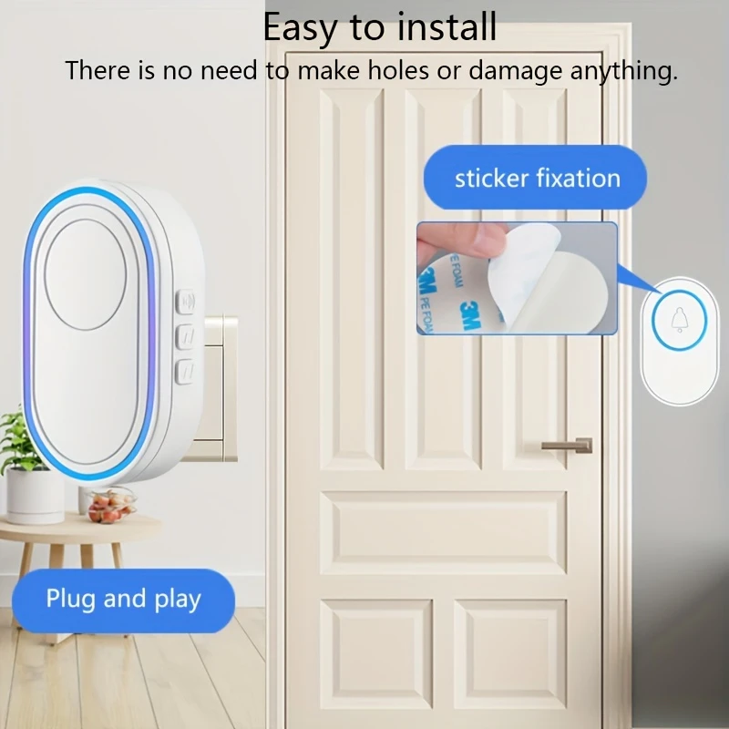 Wireless Doorbell Alarm System - Image 4